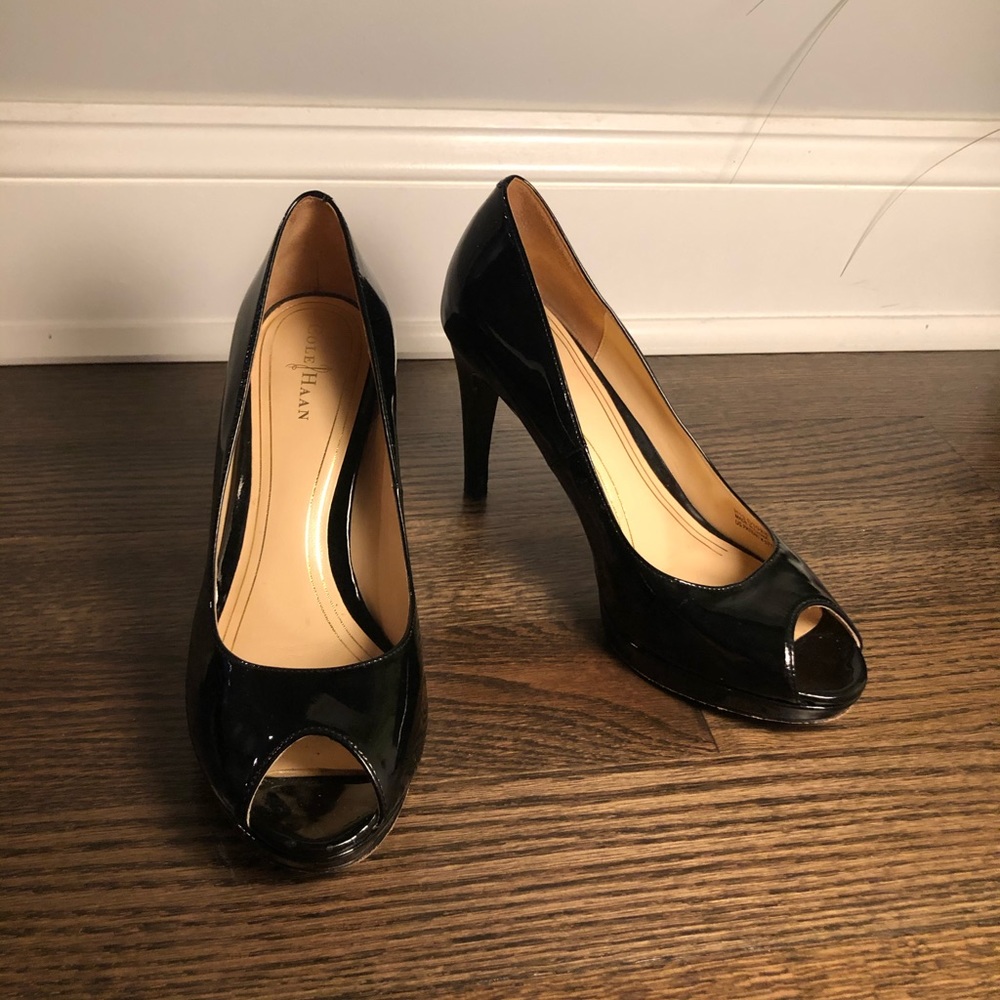 Cole Haan Peeptoe Pump